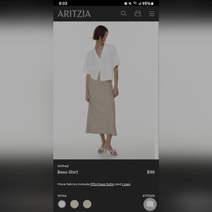 Brand New Wilfred shirt